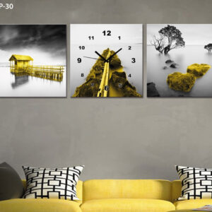 RP-30 RELOJ PARED ESTILO POLIPTICO 3 PIE