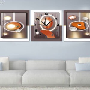 RP-35 RELOJ PARED ESTILO POLIPTICO 3 PIE