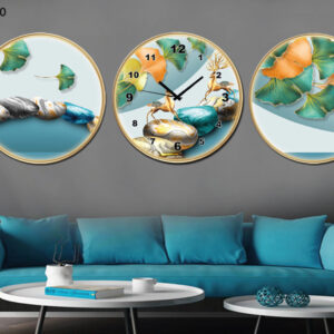 RP-40 RELOJ PARED ESTILO POLIPTICO 3 PIE