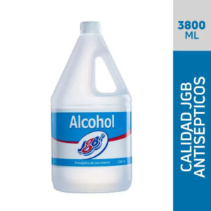 alcohol antiseptico jgb x 3800 ml