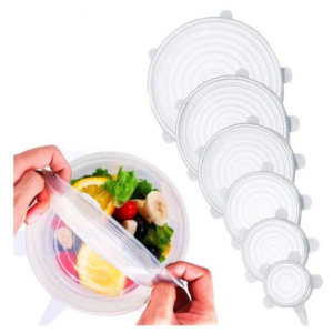 Tapas De Silicona Multiusos Set 6 Piezas