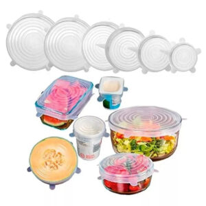 Tapas Elásticas Silicona Set 6