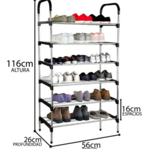 ORGANIZADOR DE ZAPATOS 6 NIVELES