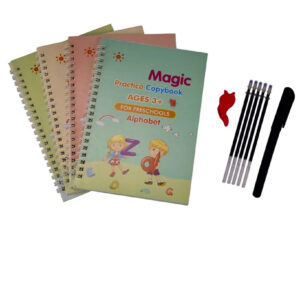 Set de caligrafía x 4 libros mágicos