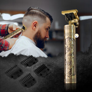 Maquina Recargable Patillera Barbera T9