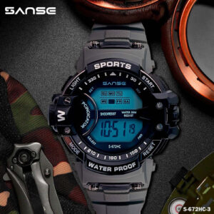 RELOJ SANSE GRIS ESTUCHE S-672HC-3