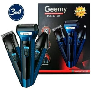 Maquina de afeitar 3 en 1 geemy gm 566