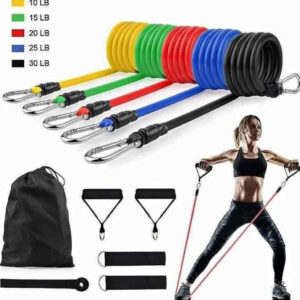 Kit bandas elasticas tubulares 11 piezas