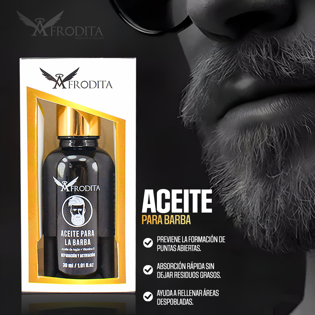 AFRODITA SERUM BARBA 30ML - Imagen 2