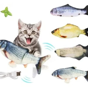 Pez Juguete Para Gato Recargable