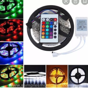Cinta De Luz Led 5 Metros, Control, 16 C
