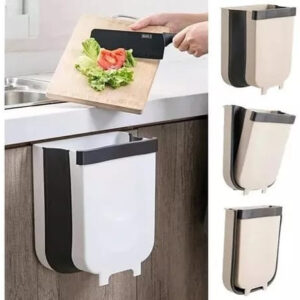 Caneca basurero plegable para cocina