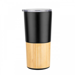 VASO VIAJERO BAMBÚ Y METAL