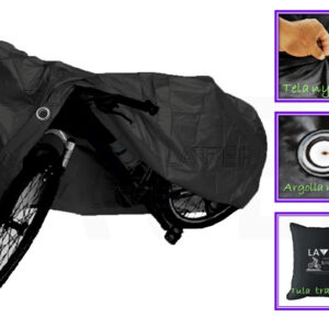 Carpa Pijama Bicicleta Negra Basica