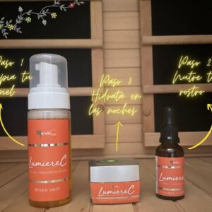 Kit Espuma limpiadora+Serum+Gel Noche