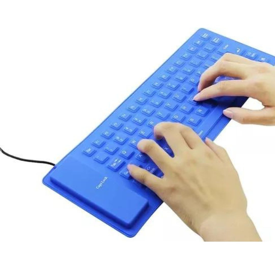 Teclado Flexible En Sílice Para Computa - Imagen 2