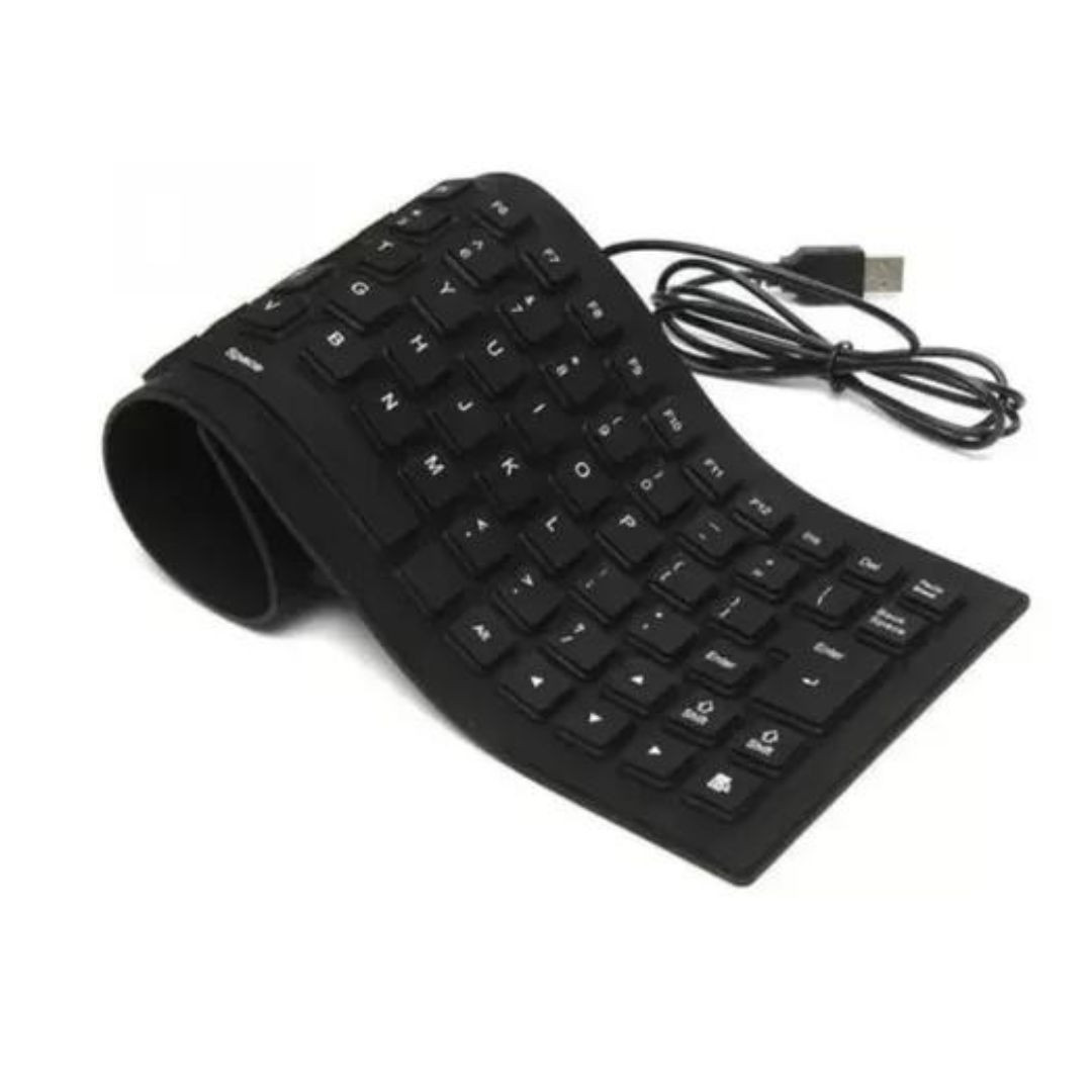 Teclado Flexible En Sílice Para Computa - Imagen 3