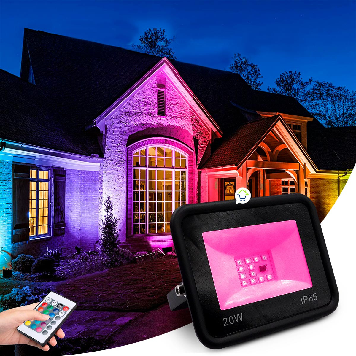 Reflector LED Multicolor RGB WT60020