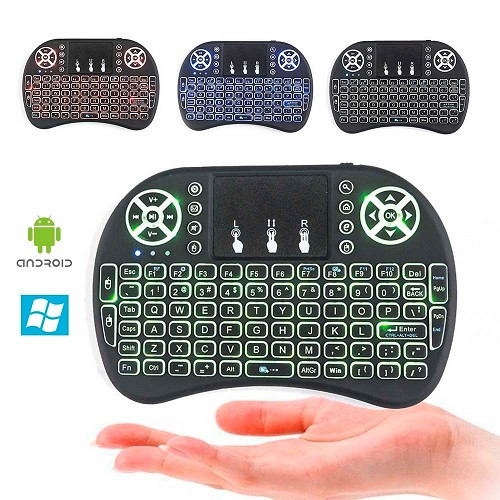 Mini Teclado Mouse Integrado Inalambrico