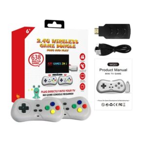 Mini Consola USB Inalambrica Retro WG01