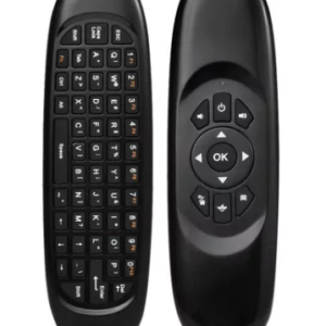 mini teclado air mouse naranja