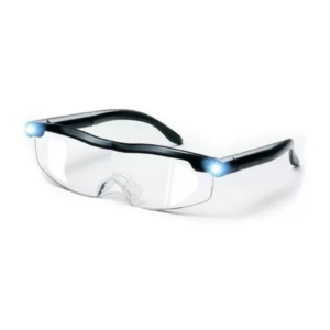 Gafas De Aumento Big Visión Lupa Luz Led