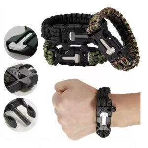 Manilla Supervivencia 5en1 Paracord Pede
