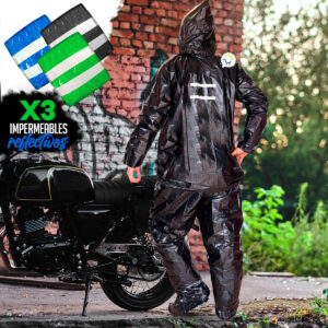 Set x3 Impermeables Moto IMX3L