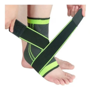 Tobillera doble elástica con Velcro