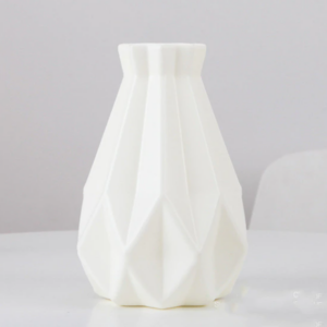 Jarrón Decorativo Minimalista Blanco