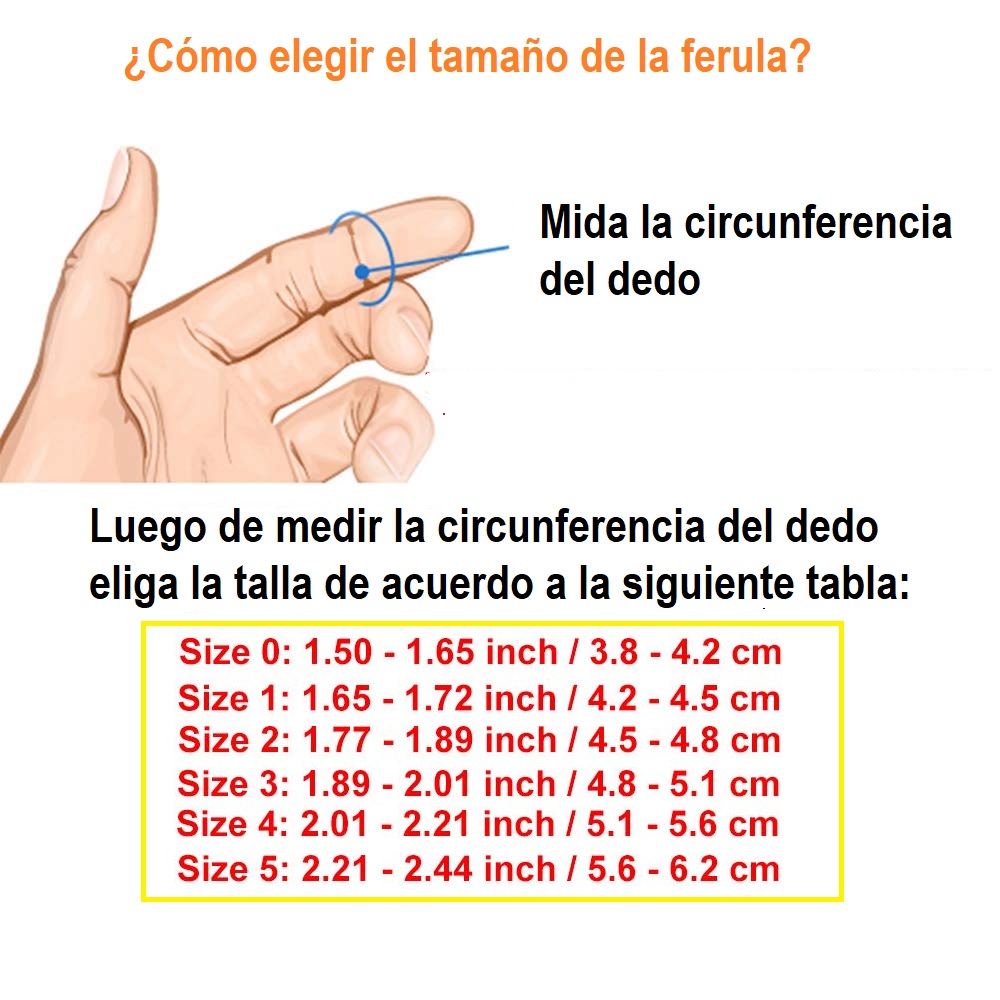 Férula Dedos Ajustable Talla 2 - Imagen 2