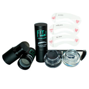 KIT DE CEJAS 3 EN 1 FIT WE GREY