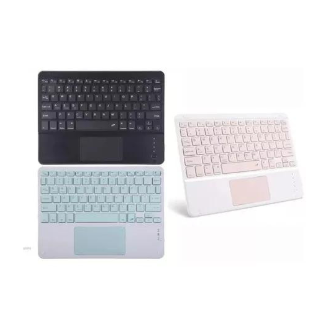 Teclado Bluetooth Plano Con Touchpad - Imagen 2