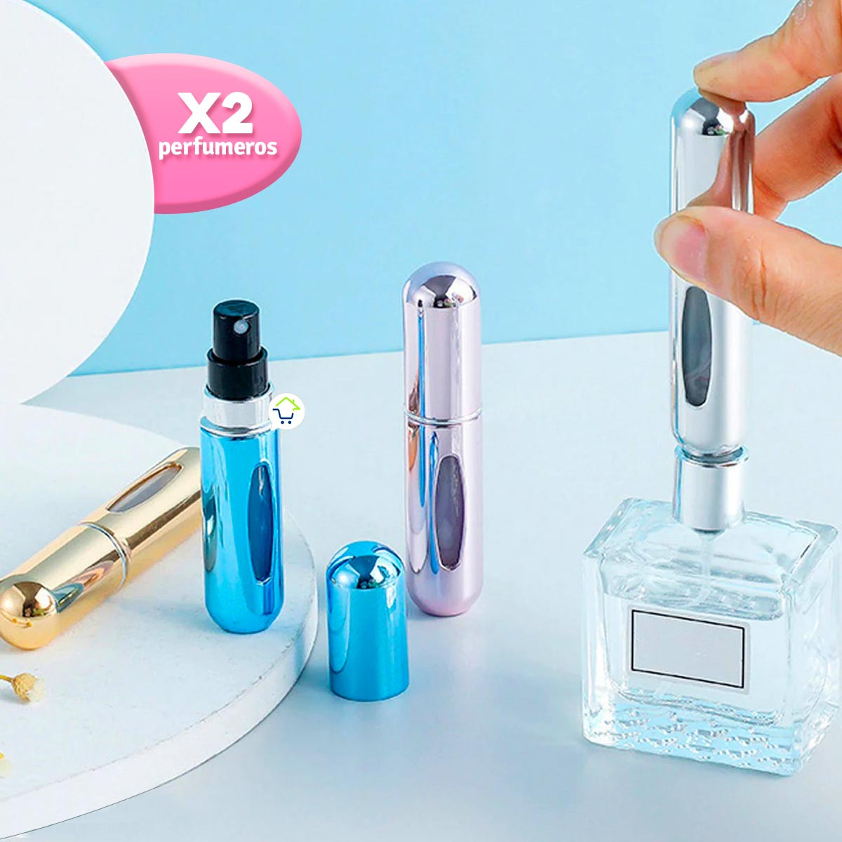 PERFUMERO RECARGABLE*4 DE 5ML