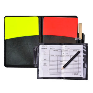 Tarjetas Arbitro Amarilla Y Roja Libreta