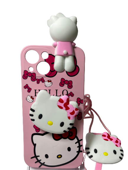 FUNDA ESTUCHE HELLO KITY IPHONE 13
