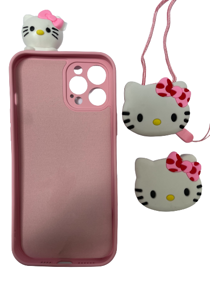 FUNDA ESTUCHE HELLO KITY IPHONE 13 - Imagen 3