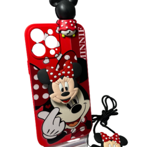 FUNDA ESTUCHE FORRO IPHONE 13 PRO MINNIE