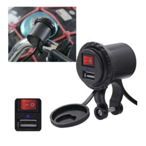 Cargador Cel Para Moto Impermeable Usb