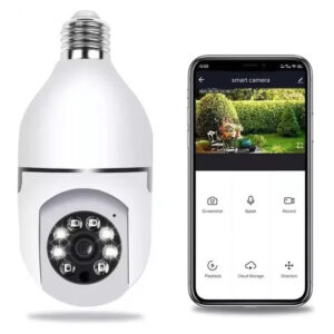Camara Bombillo De Seguridad 360°