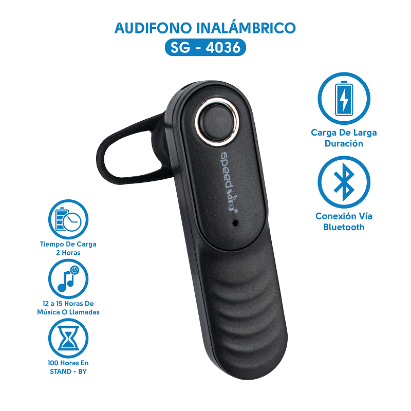 Audífono Manos Libres Inalambrico