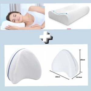 Combo De Almohada Cervical+Entrepiernas