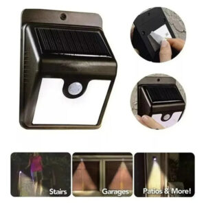 Luz Led Exterior Energía Solar Sensor Mo