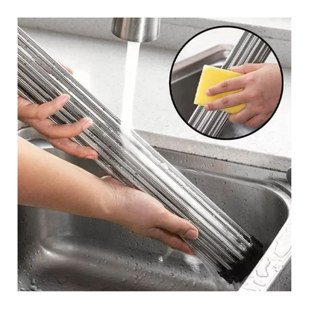 Escurridor De Platos Enrollable - Imagen 2