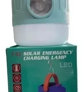 Lampara Solar T03 Portatil Para Camping