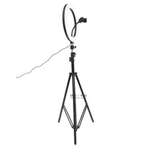Aro de luz LED grande 30 cm con soporte