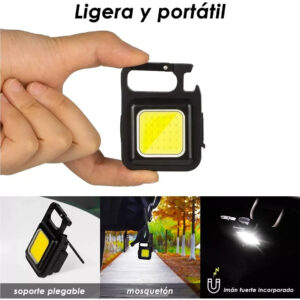 Mini Linterna Llavero Portatil Led
