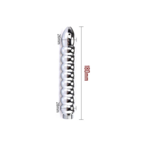Enema para limpieza anal Egan Plateado