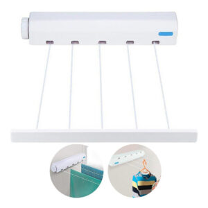 Tendedero De Ropa Retractil Pared Organi