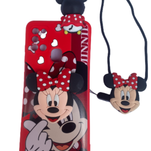 FUNDA ESTUCHE FORRO SAMSUNG A21S MINNIE